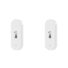 2X WiFi Temperature Humidity Sensor Hygrometer with APP Remote Monitor, High Accurate Indoor Thermometer, No Hub