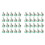 40x 360 Degree Rotary Encoder EC11 with Push Button 5Pin 20 Positions 20 Pulse Code  Handle 20MM 2