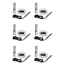 6X 5 Digit Electronic Digital Display Counter Proximity Industrial Magnetic Sensor Punch Counter A