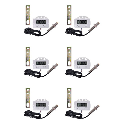 6X 5 Digit Electronic Digital Display Counter Proximity Industrial Magnetic Sensor  Punch Counter A