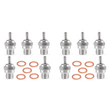 10Pcs Hot Glow Plug N4 Spark Nitro Engine Parts Replace OS for HSP HPI Redcat 1/8 1/10 RC Car Truck