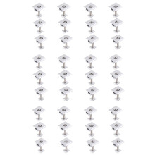 Solar Panel Bracket Centre Clamp Kit, 36 Pieces Aluminium Alloy Photovoltaic Solar Panel Centre Clamps 30mm