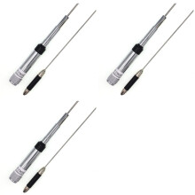 3X Mobile Radio Quad Band Antenna 144/220/350/440MHz for QYT KT-7900D Car Walkie Talkie ANT-7900D Mobile Antenna(A)