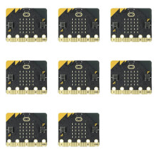 8X Placa de Desarrollo Programable para Microbit V2, Placa de Expansión Programable Scratch para Programación Escolar.