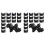30 Pieces Magnetic Cable Clips Zip Tie Mount Base Magnetic Wire Holder Multipurpose Cable Ties Management Base 1