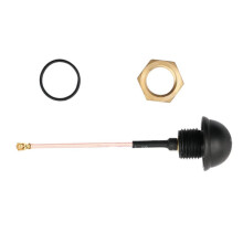 3X Small Antenna 2.4G WIFI Waterproof IPEX1 Connector RF1.37 Coaxial Cable 50W 6DBI 2400-2500mhz 10cm