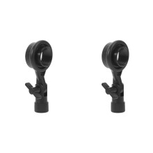 2X Metalowy Uchwyt Antywstrząsowy do Mikrofonu, Adapter Montażowy 22 mm, Uniwersalny Uchwyt Antywstrząsowy do Mikrofonu Pojemnościowego