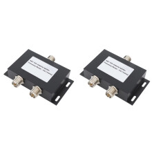 2X Boat Antennas Power Splitter 2 Ways 136 to 174MHz 100W VHF AIS Antenna Splitter Divider for Ship Marine System