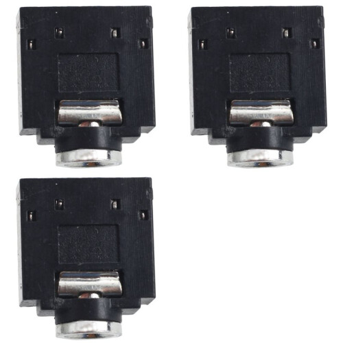 30 Pcs 5 Pin PCB Mount Female 3.5mm Stereo Jack Socket Connector