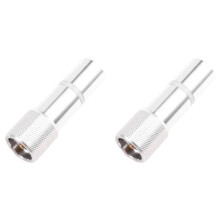 2X Shortwave Antenna GP Antenna Car Mounted Rod Adapter M Revolution M10 Female 5.6m Rod for Use