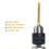 12PCS Titanium Coated Drill Bit Spiral Jagged Saw Drill Bit Composite Drill Bit Twist Drill Bit 6