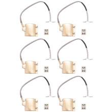 6pcs 42X50Mm 220V 280W Electric Copper Brass Band Heater for Extruder