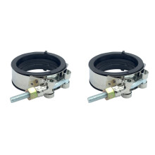 2X Carburetor Intake Boot Clamp Kit for Arctic Cat 550 700 Prowler 550 700 H1 2008-2021 0437-069