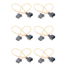 12x MOST Adaptador de Kit de Derivación de Bucle de Fibra Óptica MACHO y HEMBRA para  -