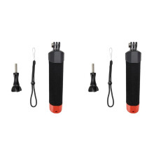 2X Waterproof Floating Hand Grip Handle Diving Mount Kit for 8 Sport Cameras