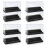 8X  Figure Display Box, Stackable Dustproof Building Block Display Box for Action Figure Toys 1