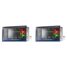 2X  0-420V 300A WiFi Electric  Meter Battery Capacity Tester  Digital Display Current Voltage Power Meter
