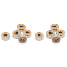 10 Pezzi SMR103 ABEC-7 Mulinello da Pesca con Cuscinetto In Ceramica Mulinello A Goccia D'Acqua Mulinello da Pesca con Cuscinetto A Sfere In Ceramica