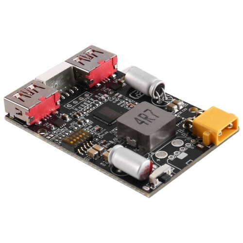 2X DC5-20V 2-7S 100W Charging Module FastCharging Mobile Power Motherboard Support Lithium Battery,A 2