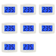 8X DM 55 - 1 AC 80 - 300 V LCD Digital Voltmeter US Plug - in Electric Pen Meter
