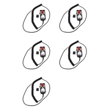 5X Universal Cnc 4 Axis Mpg Pendant Hand Wheel 100 Pulse 5V & Emergency Stop Cnc Router Handwheel 4Axis Type