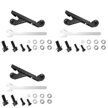 3X is Mount to Flat Mount Bike Brake Adapter 160 180mm Rotor Brake Caliper Adapter for Frame Fork Bicycle Accessories