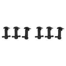 6Pcs Windshield Washer Nozzles 12778850 12778849 Windshield Washer Nozzle Water Spray for 9-3 9-3X 2003-2011