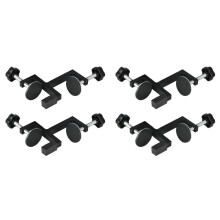4pcs Y-Clip Woodworking 10-57mm Bidirectional Clamp Carpenter Heavy Duty Vise Desktop Clip Dual-Purpose G-Shaped Clip