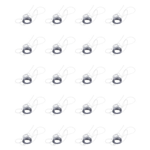 20X STAINLESS Steel Wire Rope Cable Rigging Extra, Length:15m Diameter:1.0mm
