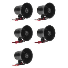 5X 12V 20W Car Truck RV Air Electric Siren Horn Speaker Van PA Loud Sound Alarm