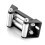 2X Winch Roller Fairlead Cable Lead Guide Cable Lead with Installing BOLT CENTERS Compatible with ATV WINCHES UTV 2