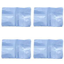 400Pcs PVC Heat Shrink Wrap Bags Flat Seal Gift Packing 8 Inch X 12 Inch