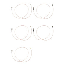 5pcs 3 Feet SMA Male Plug to BNC Male RF Pigtail Jumper Caxial Cable RG316 1m