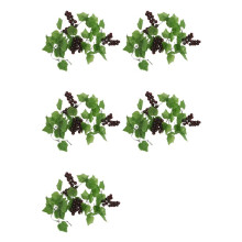 10x Artificial Grape Vine Garland Fruit for Home Garden Decoration