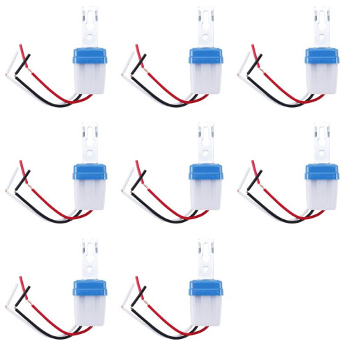 8X Sensor  AC  12V Street Lights Automatic Control Light Light Day and Night Detection Control