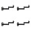 4X Foldable Projector Hanging Holder Wall Mount Stand with 1/4Inch Screw Size for Secure Ceiling and Wall Mounting Rack 1