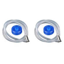 2X Silicone Water Pump Hose and Weight Block Set for 5 Gallon Water Bottle Pump,Rubber Pipe Hose Tube