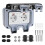 2X Outdoor Socket  Outdoor Wall Socket Garden Socket Surface-Mounted Protective with Hinged Lid EU Plug B 2