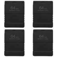 4X New 64MB Memory Save Card for 2 PS2 Console Game