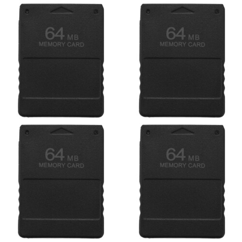 4X New 64MB Memory Save Card for  2 PS2 Console Game 1