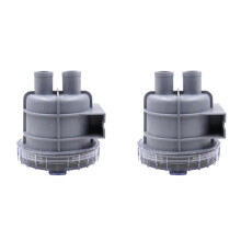 2X Marine Water Intake Strainer Seawater Boat Plumbing Fittings for Marine Boat Yacht for Engine Cooling