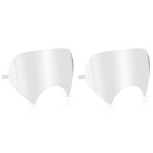 100Pack Peel Off Lens Cover for 6885, 6000, 6700, 6800, 6900 Series Respirator Mask, Protective Cover for 6800 Mask