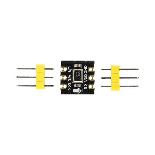2X MS4030 Omnidirectional MEMS Microphone Module High Precise Low Power I2S Digital Output Compatible with INMP441 2
