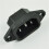 100 X Conector Enchufe Macho de Entrada 3P IEC 320 C14 CA 250V 10A 6