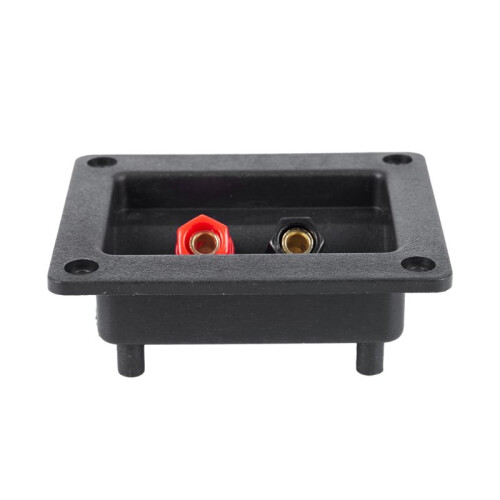 6pcs 90x78mm Square Binding Post Type Speaker Box Terminal Cup Wire Connector Board 1