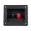 6pcs 90x78mm Square Binding Post Type Speaker Box Terminal Cup Wire Connector Board 3