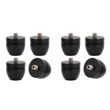 8 Pcs HIFI Audio Speakers Amplifier Chassis FE Foot Pad Feet Base Nail Spikes Stands with M8 Screw