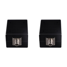 2X -4GHZ 100W N Type Female Attenuator Coaxial Load 50ohm RF Microwave Terminal Plug 1/2 Connector High Power