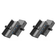 2X USB HUB Clamp USB 3.0 Splitter Adapter for Desktop PC Accessories USB Extension Hub Clip