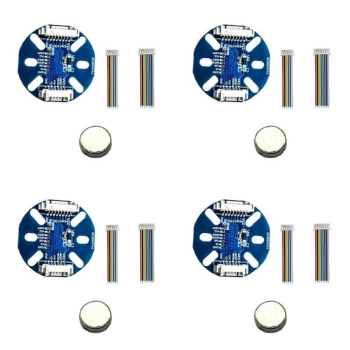 4X MT6835 Magnetic Encoder 21bit High Precision 4-Wire SPI AB16384 Pulse SPI ABZ Mode for Stepper Brushless Motor